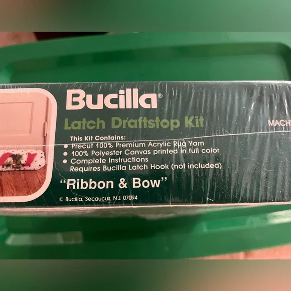 Bucilla Latch Hook Draftstop Craft Kit - new in box - Picture 3 of 4